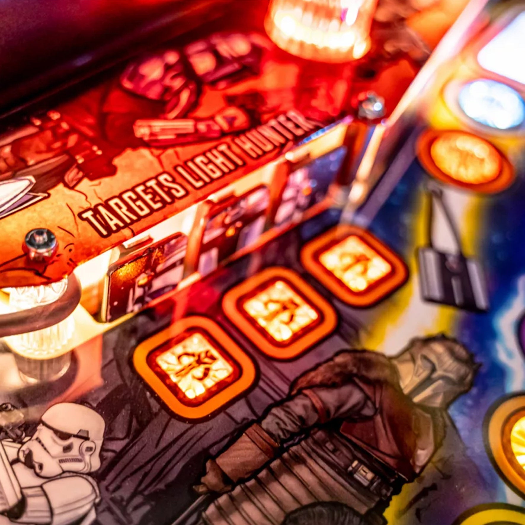 2021 Mandalorian Premium Pinball Machine  by Stern