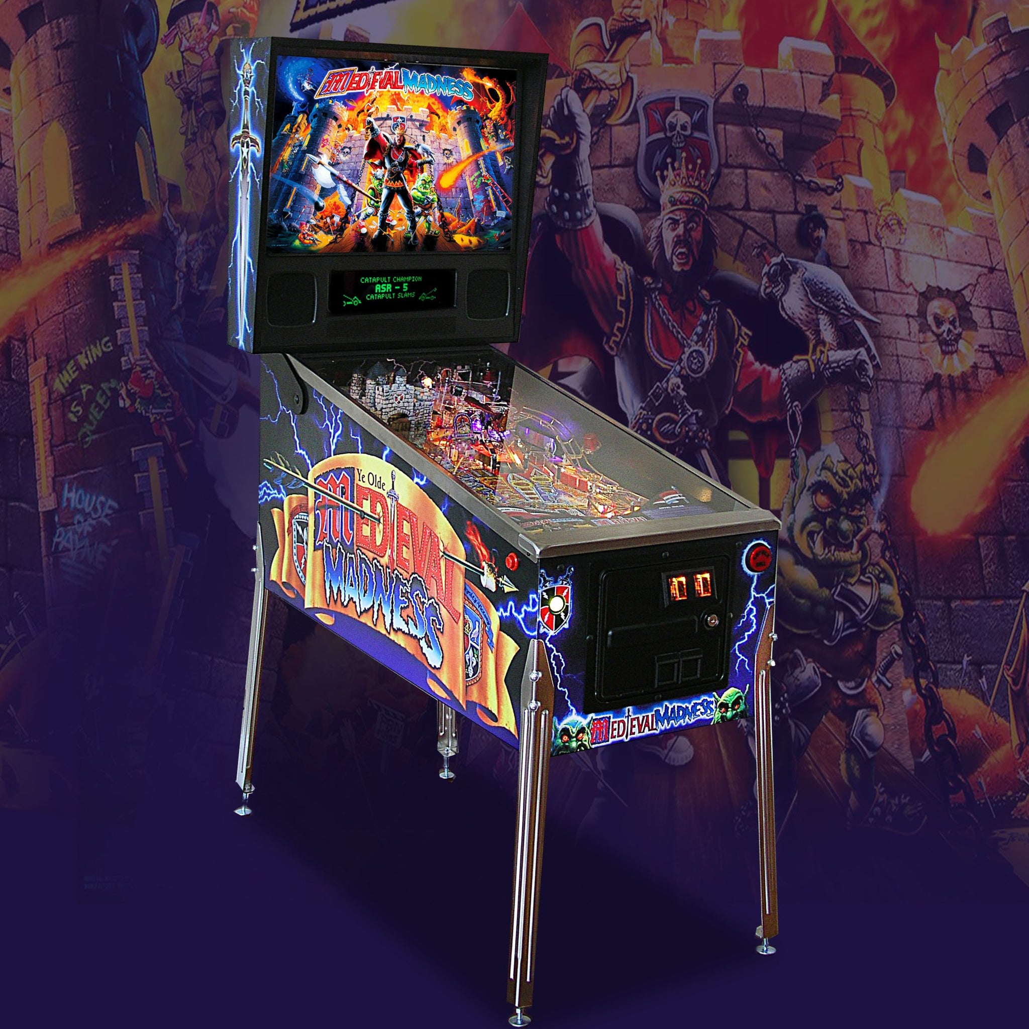 1997 Medieval Madness Pinball by Williams