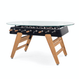 RS3 Wood Dining Oval Foosball Table in Black