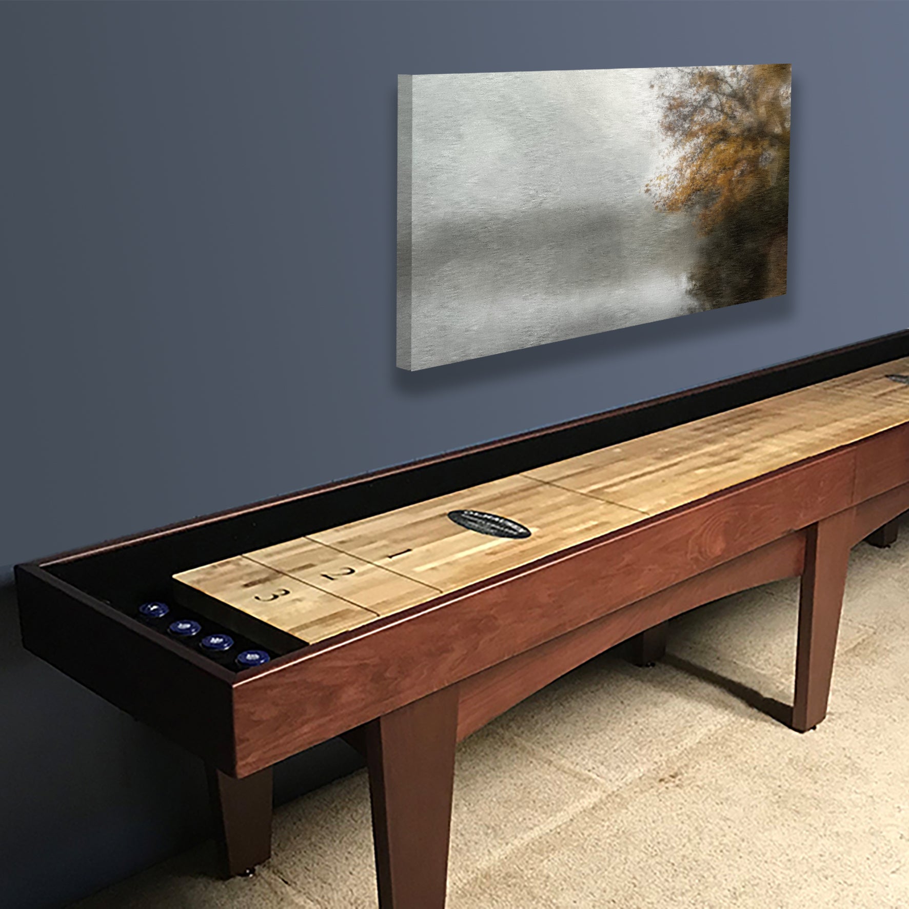 Pavilion hand-crafted Shuffleboard by Olhausen