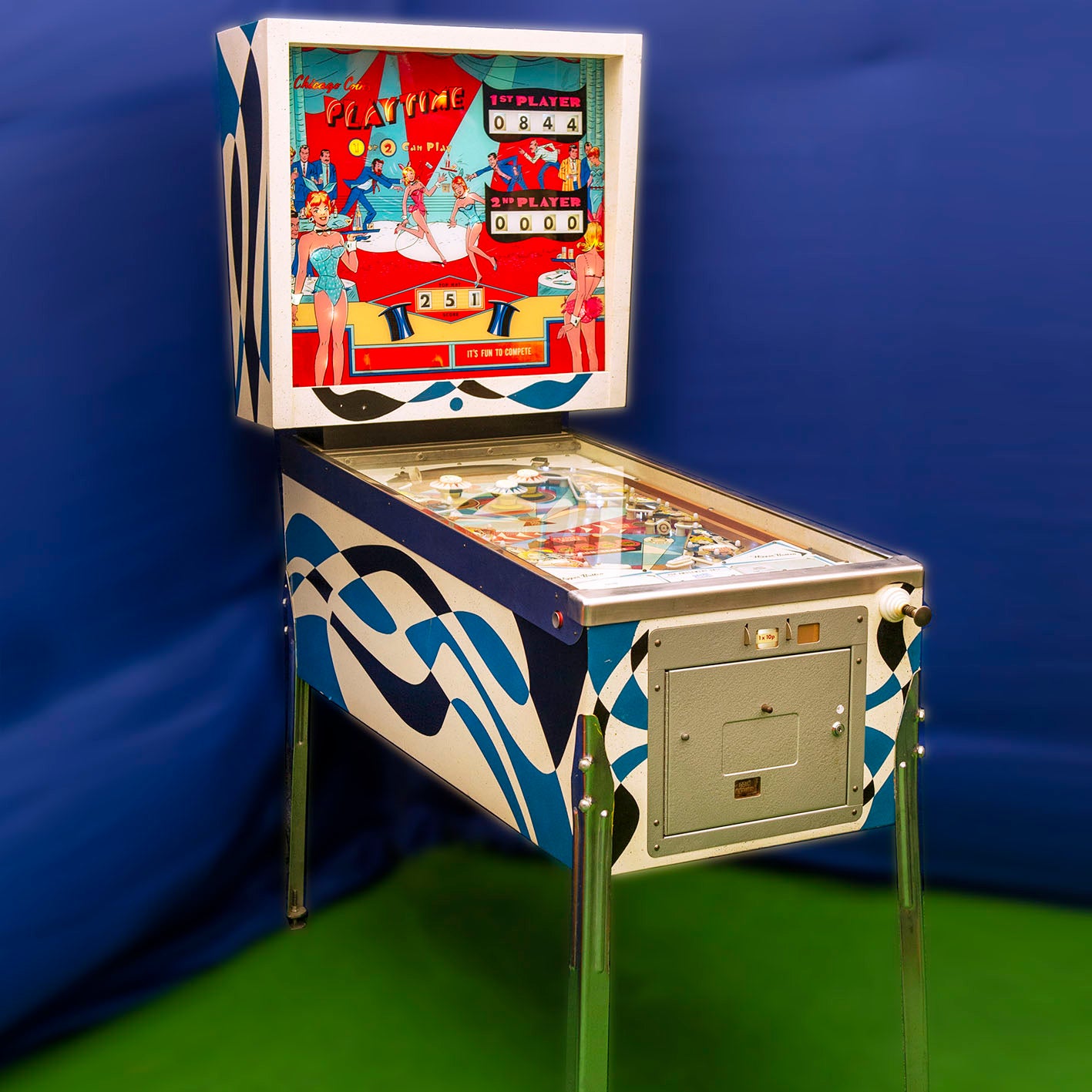 Playtime Pinball Machine by Chicago Coin