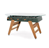 RS3 Wood Dining Oval Foosball Table in Green
