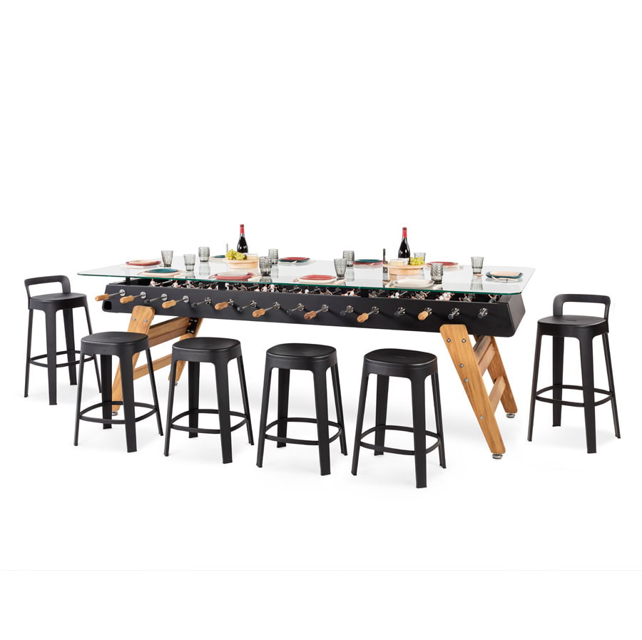 RS Wood Max Foosball Table Dining for 8 players