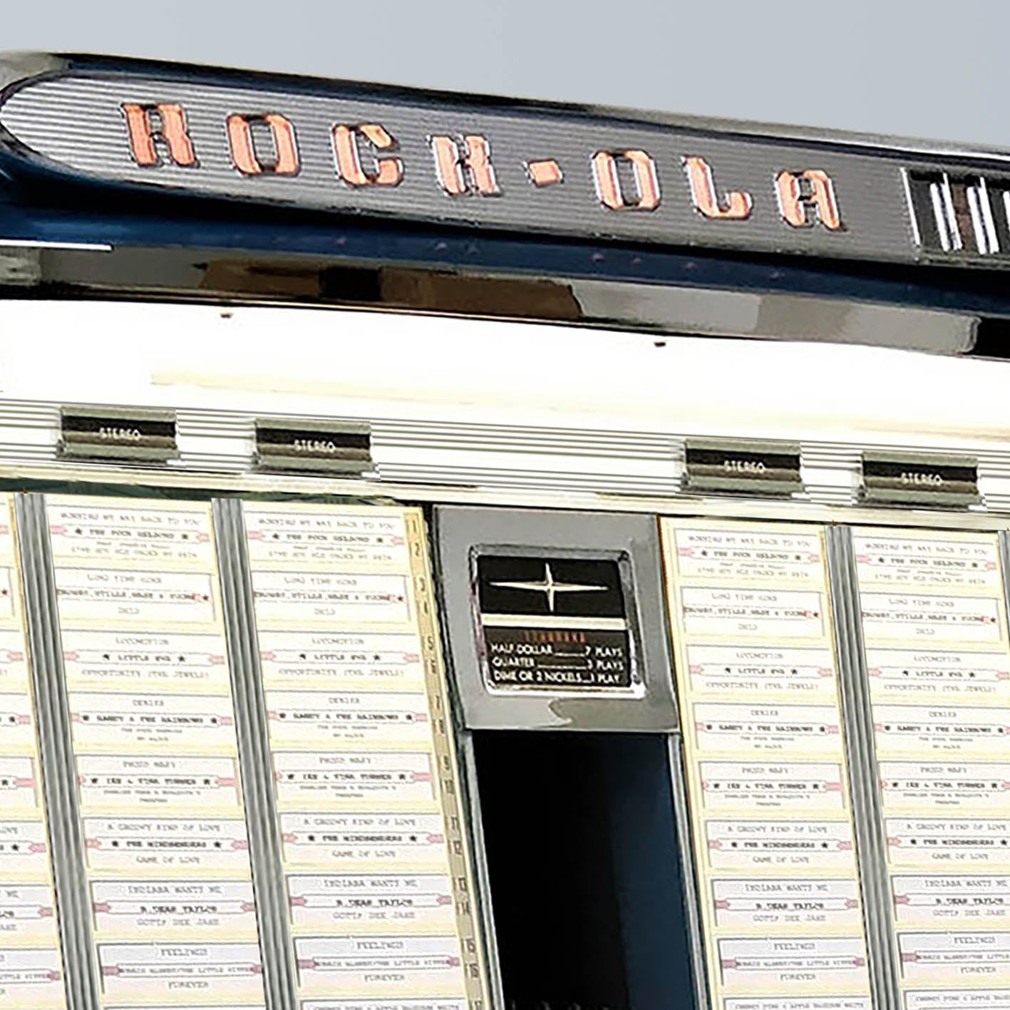 1961 Rock-Ola Regis 120 Vinyl Jukebox