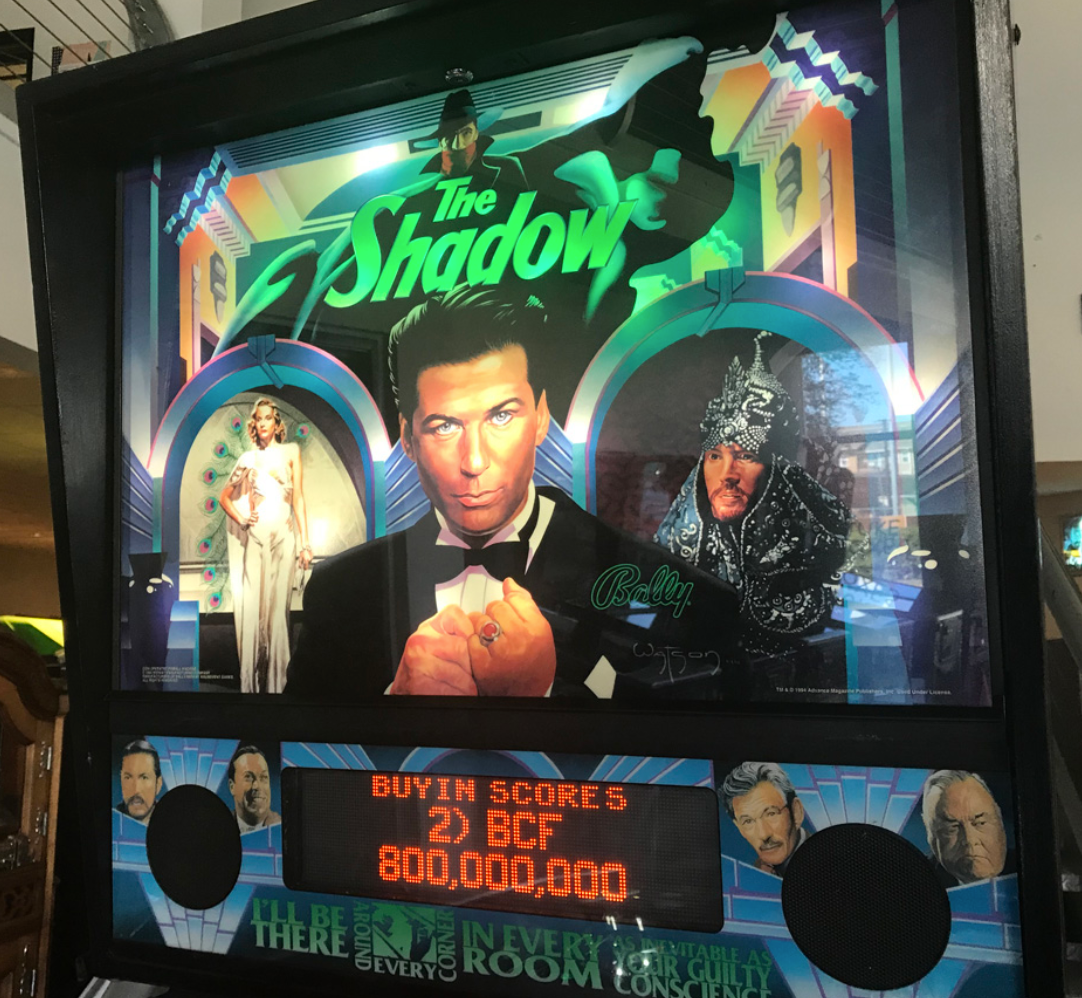 1994 Shadow Pinball Machine by Bally Midway