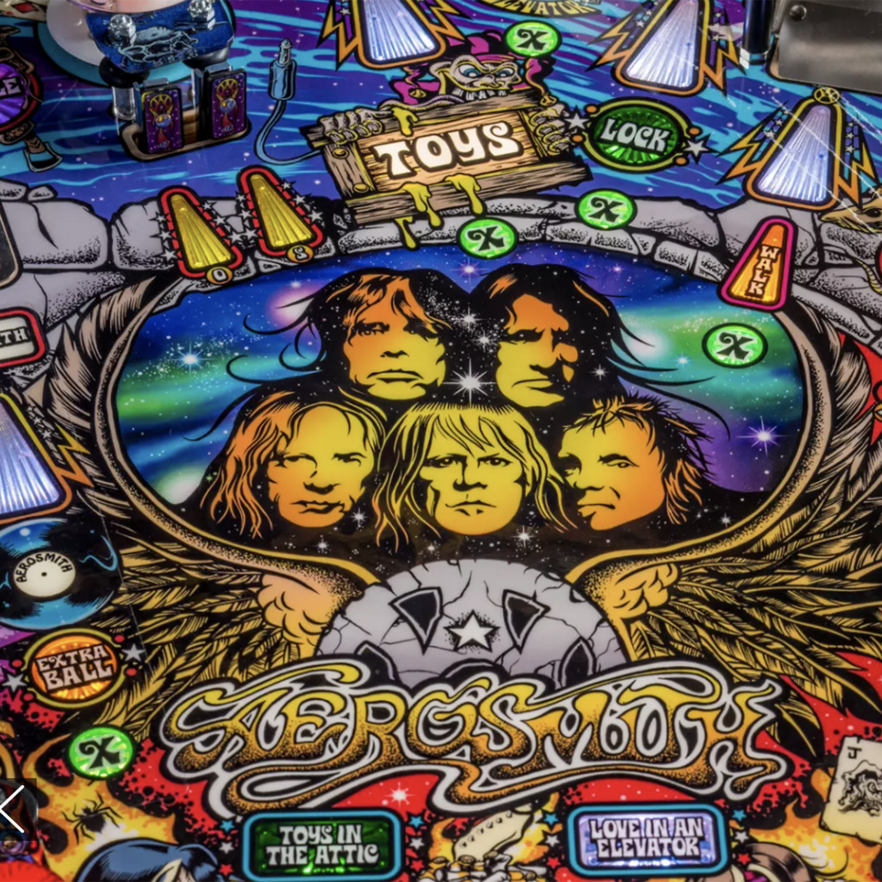 Aerosmith Limited Edition Pinball Machine