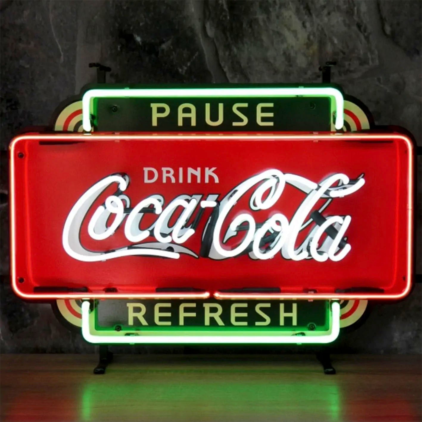 Coca Cola neon sign
