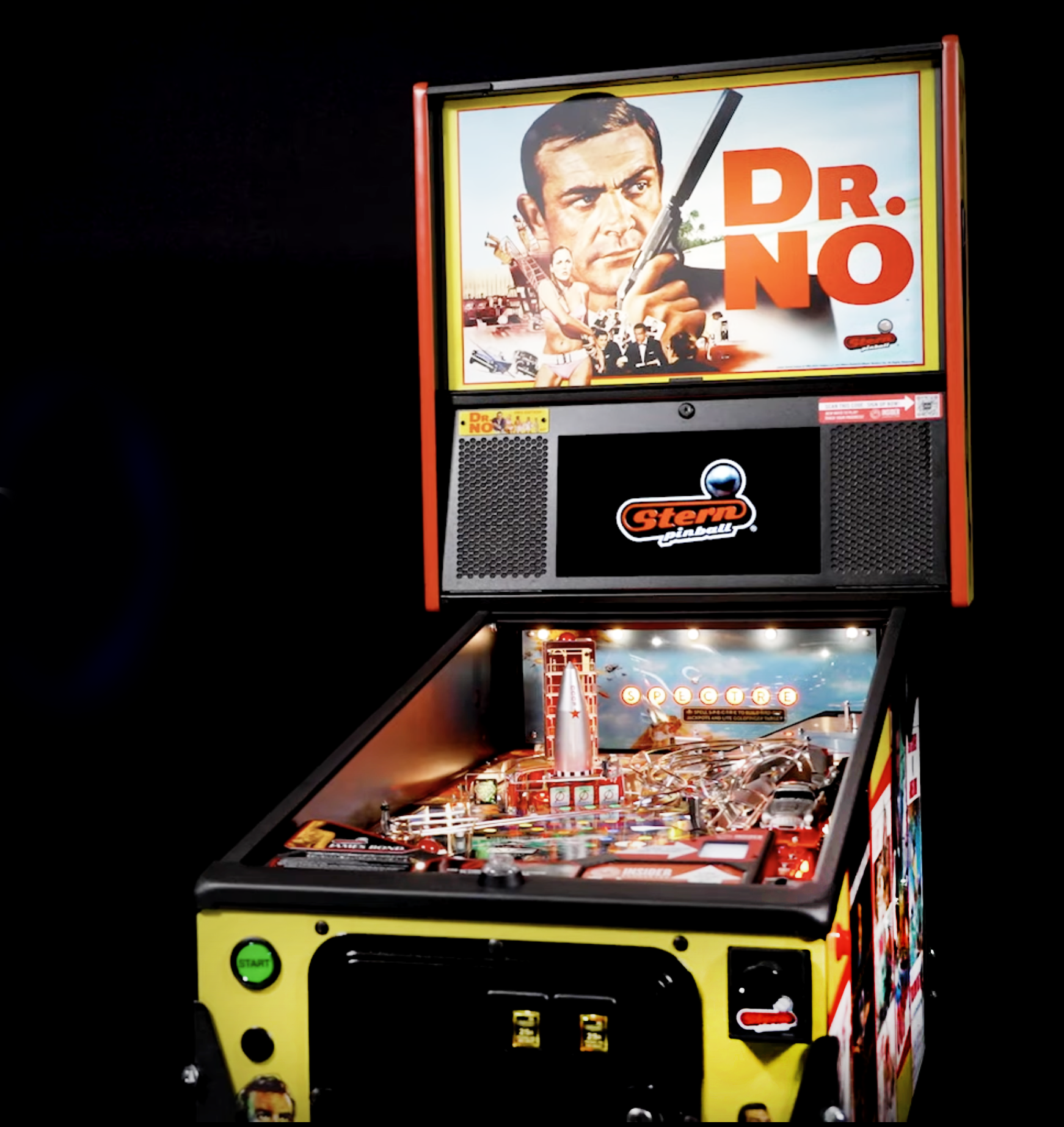 2022 James Bond Pro Edition Pinball Machine by Stern