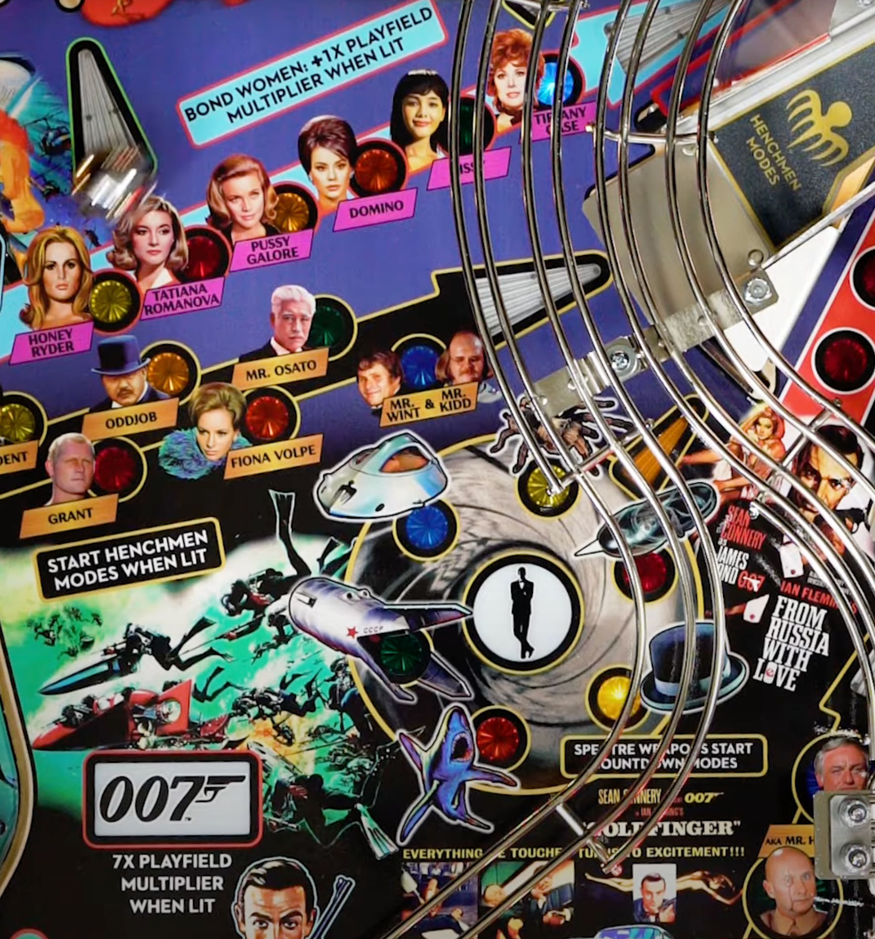 2022 James Bond Premium Edition Pinball Machine by Stern