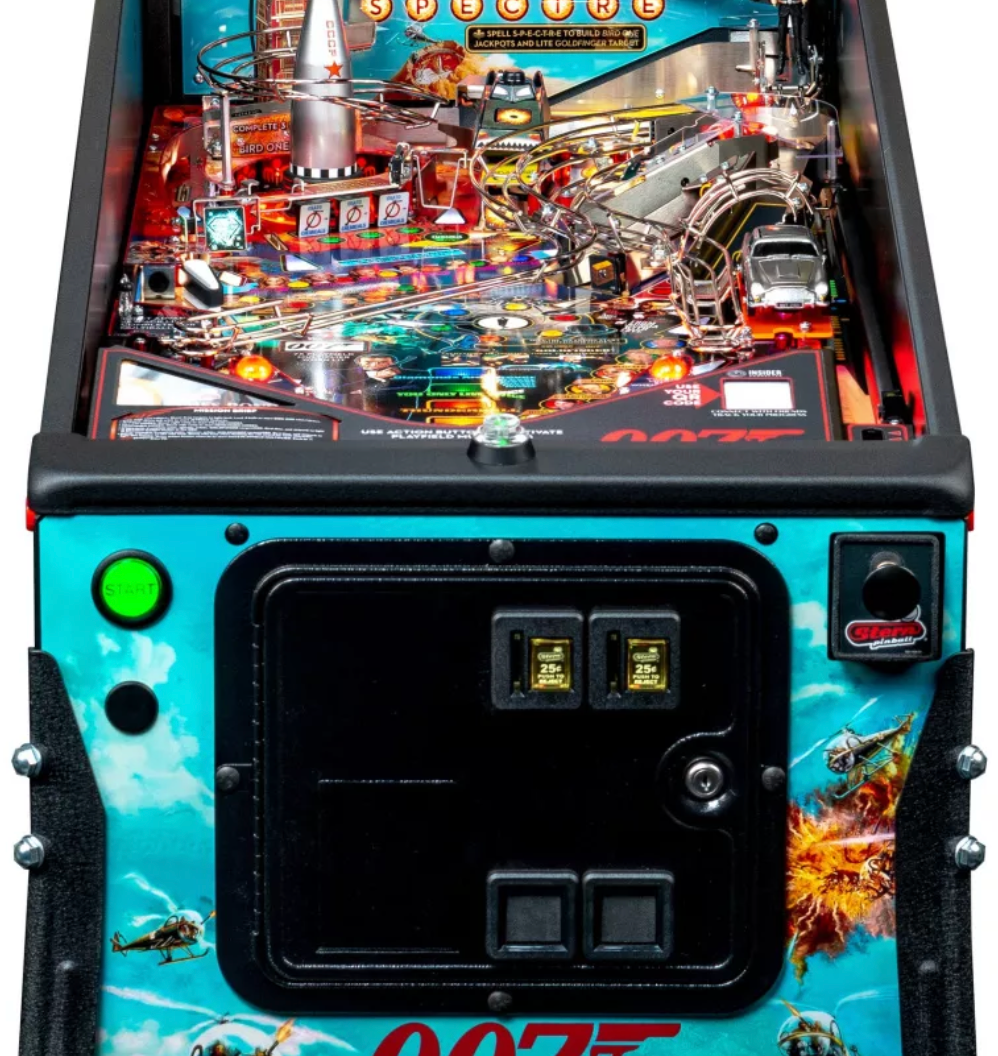 2022 James Bond Premium Edition Pinball Machine by Stern