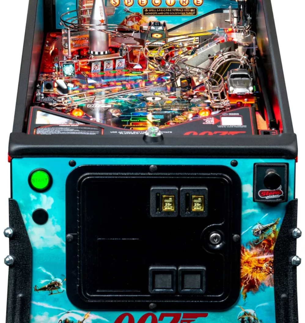 2022 James Bond Premium Pinball Machine by Stern