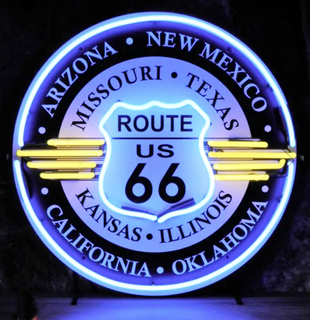 Route 66 Neon Sign