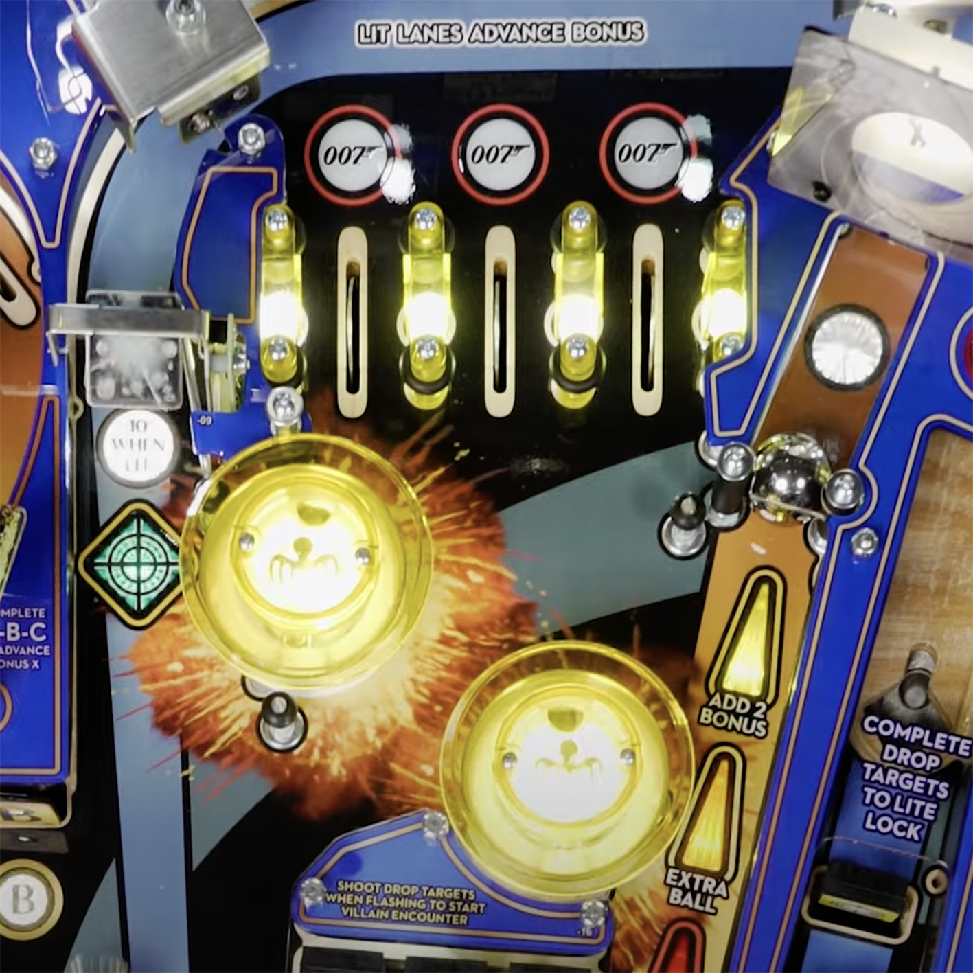 60th Anniversary James Bond Limited Edition Pinball Machine by Stern