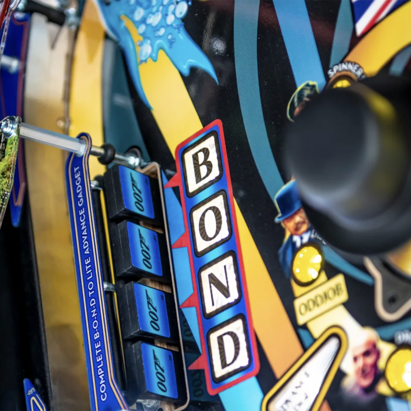 60th Anniversary James Bond Limited Edition Pinball Machine by Stern