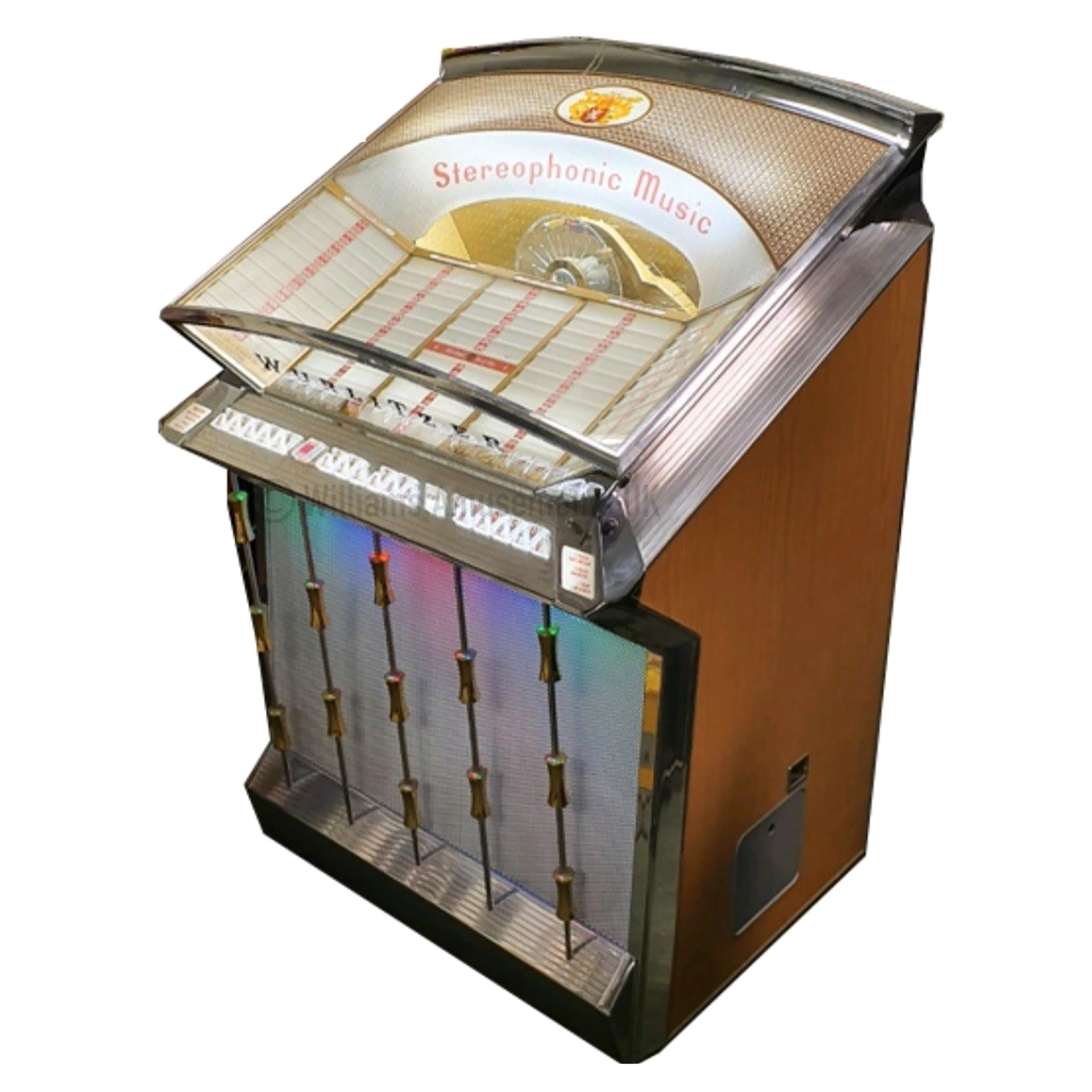 Original  Wurlitzer 2500 Vinyl Jukebox