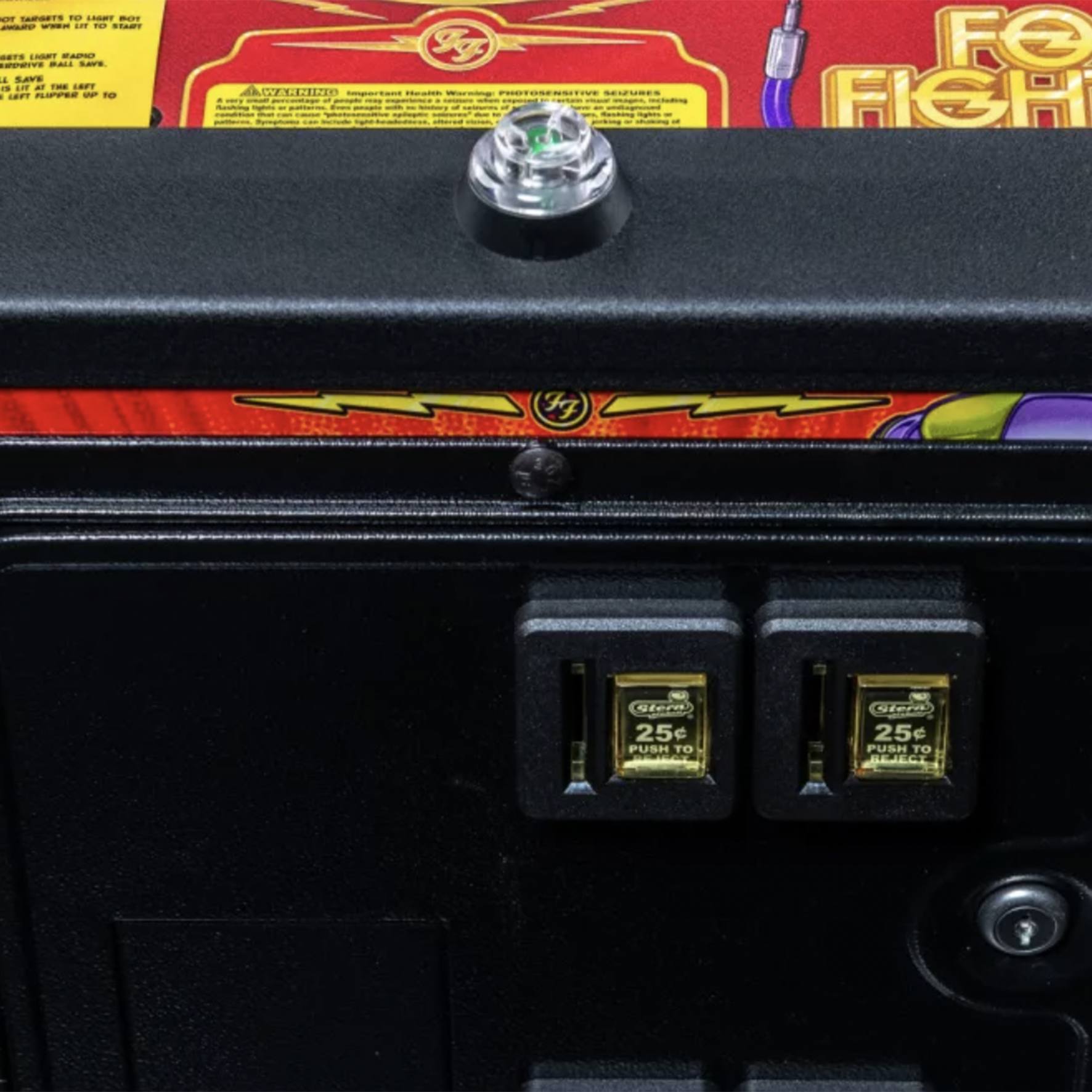Foo Fighters Premium Pinball Machine by Stern