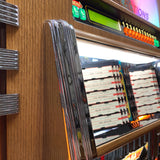 Rock-Ola Bubbler Vinyl 45 Jukebox in Light Oak with Bluetooth