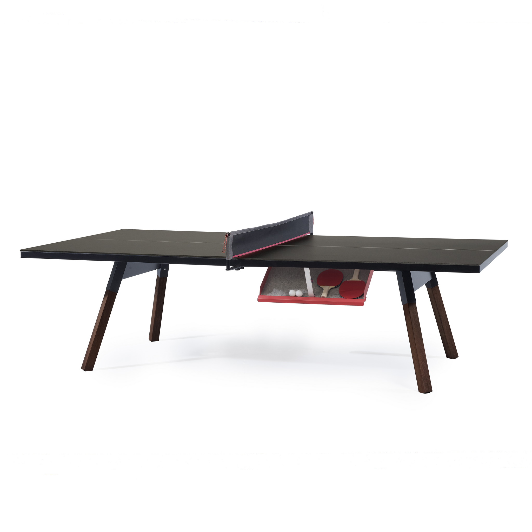 You and Me Tournament Size Table Tennis in Black