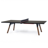 You and Me Tournament Size Table Tennis in Black