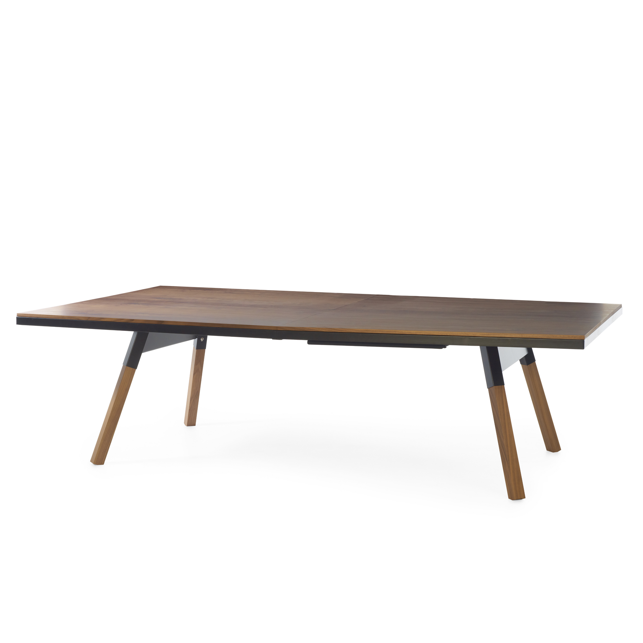 You and Me Tournament Size Table Tennis in Walnut & Black Ex-Display