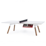 You and Me Tournament Size Table Tennis in White