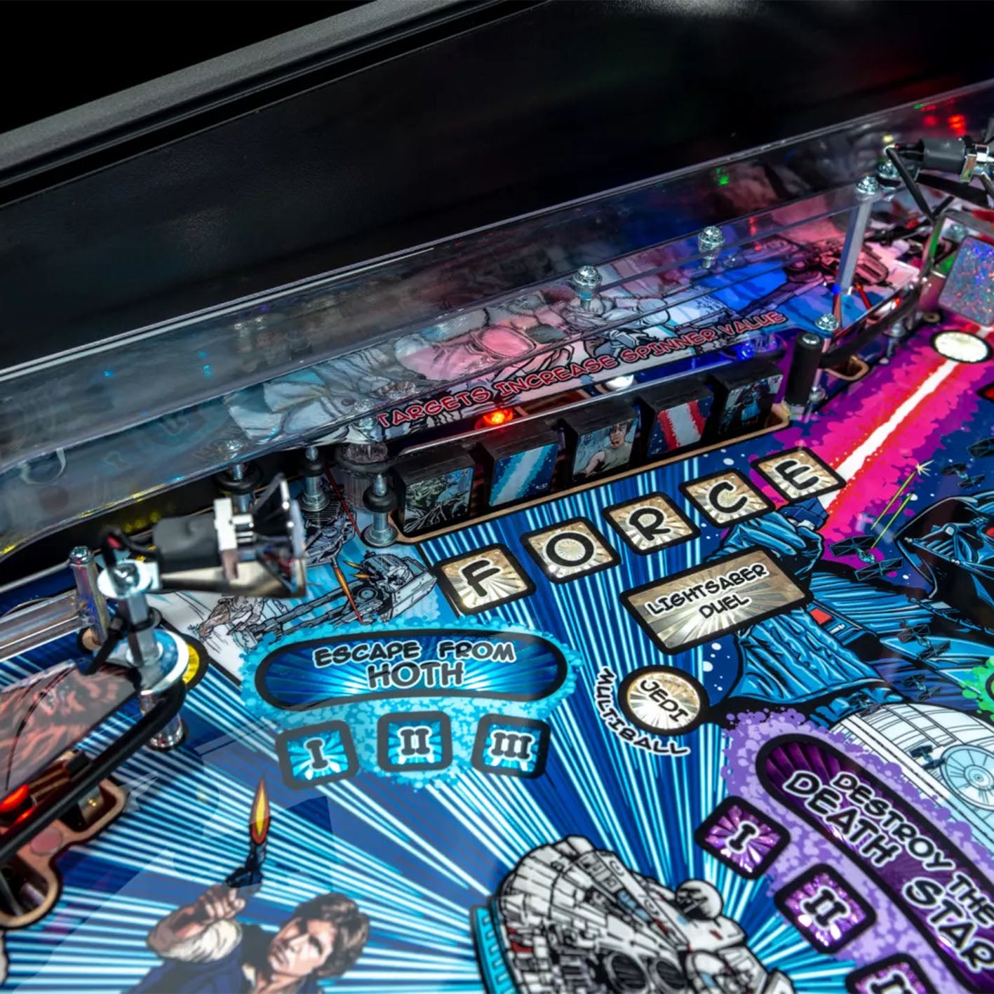 2019 Star Wars Comic Edition Pin Home Pinball Machine by Stern