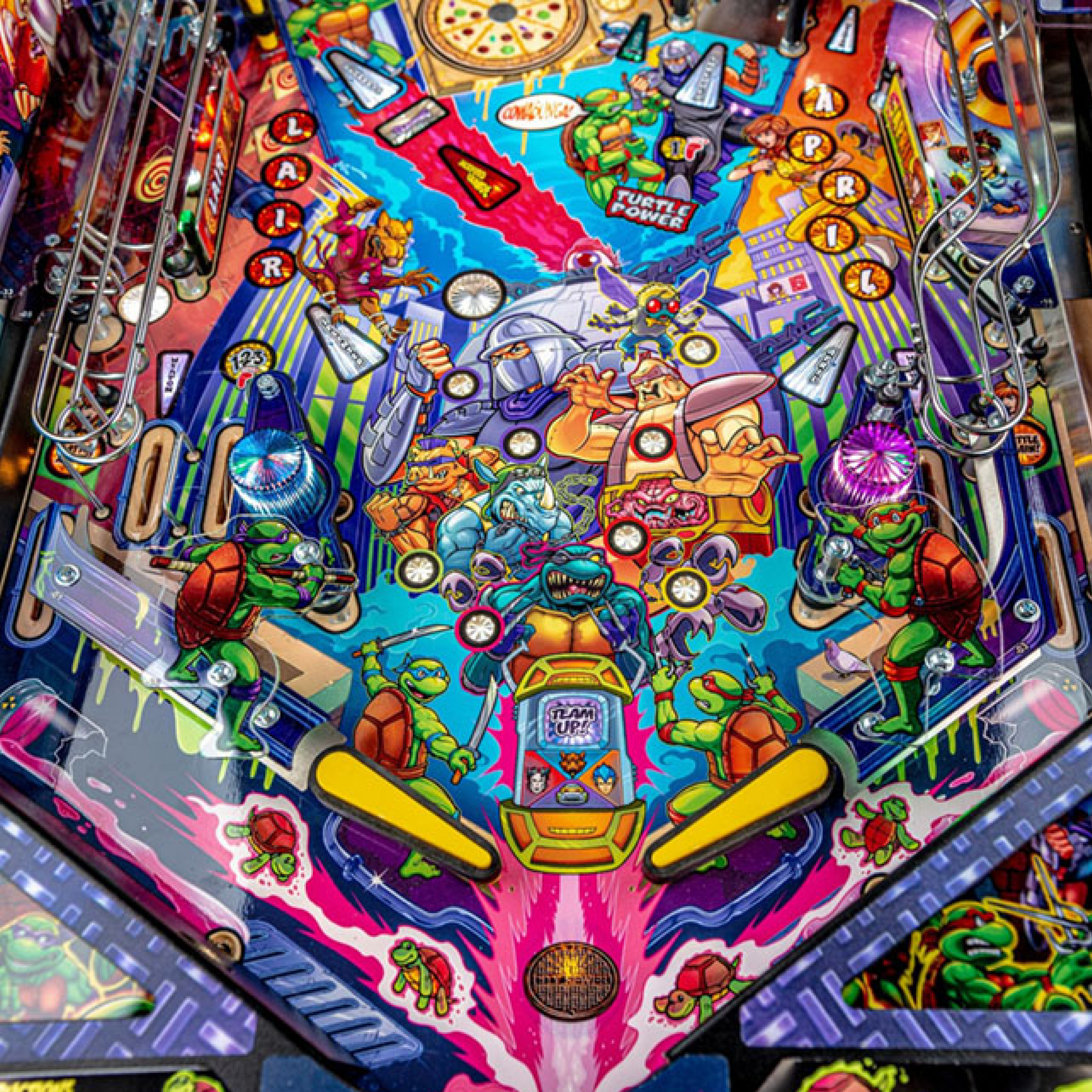 2020 Teenage Mutant Ninja Turtles Premium Pinball Machine by Stern