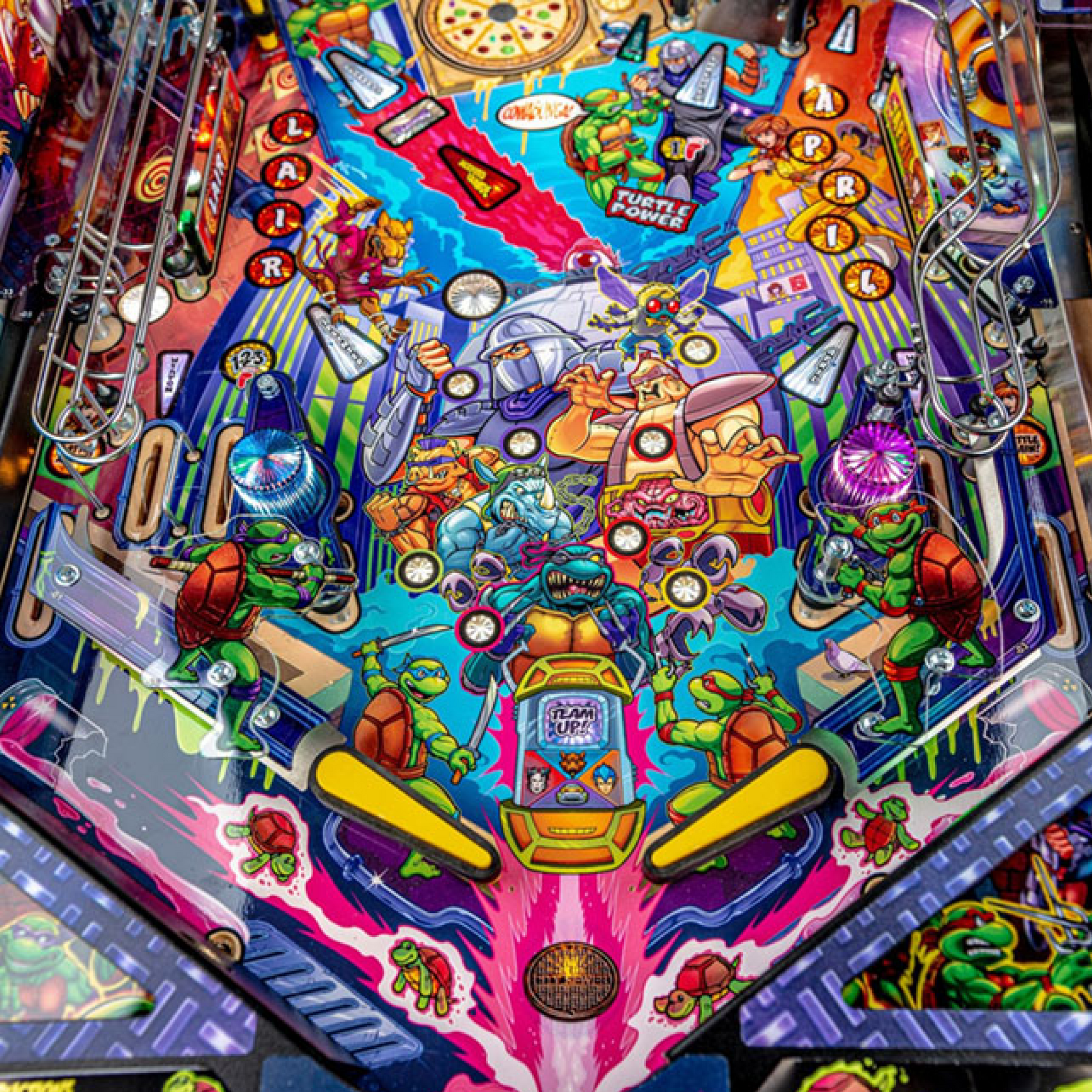 2020 Teenage Mutant Ninja Turtles Pro Edition Pinball Machine by Stern