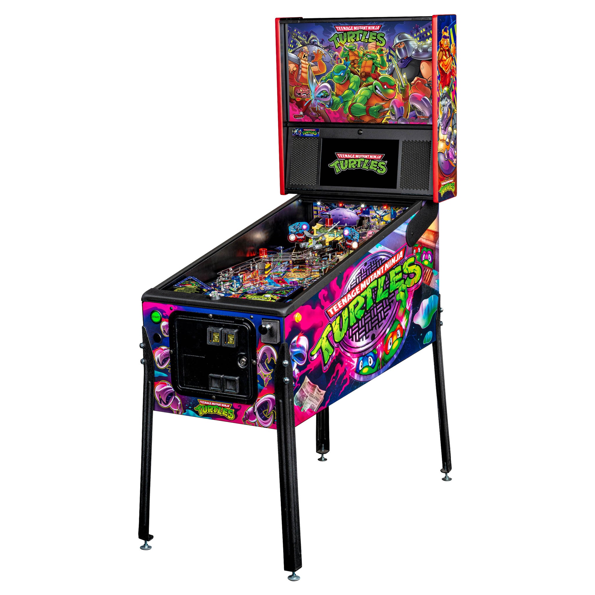 2020 Teenage Mutant Ninja Turtles Premium Edition Pinball Machine by Stern