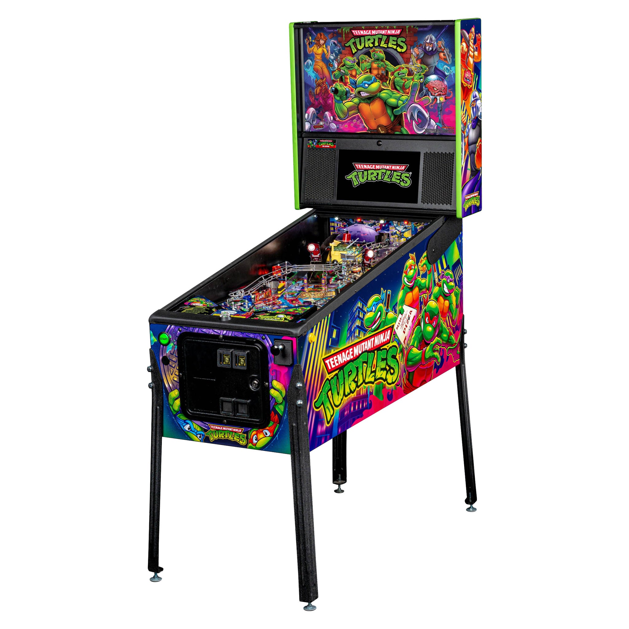2020 Teenage Mutant Ninja Turtles Pro Edition Pinball Machine by Stern