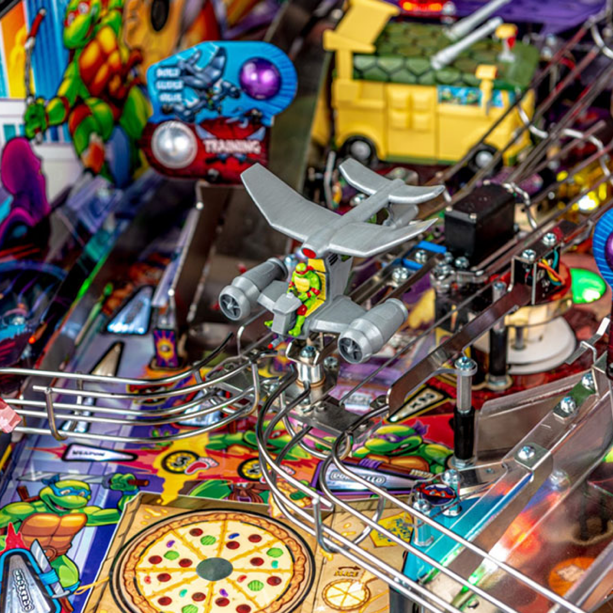 2020 Teenage Mutant Ninja Turtles Pro Edition Pinball Machine by Stern
