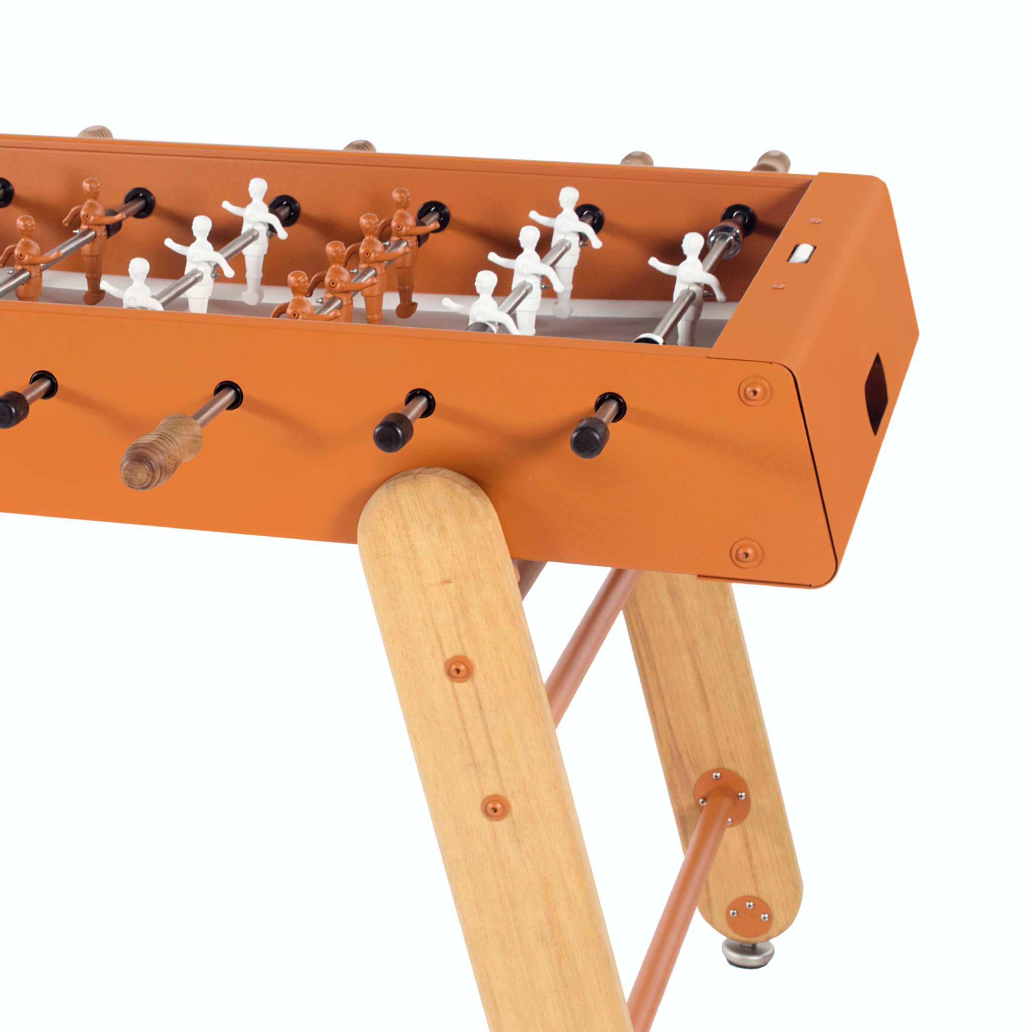 RS4 Home Wood Foosball Table in Terracotta