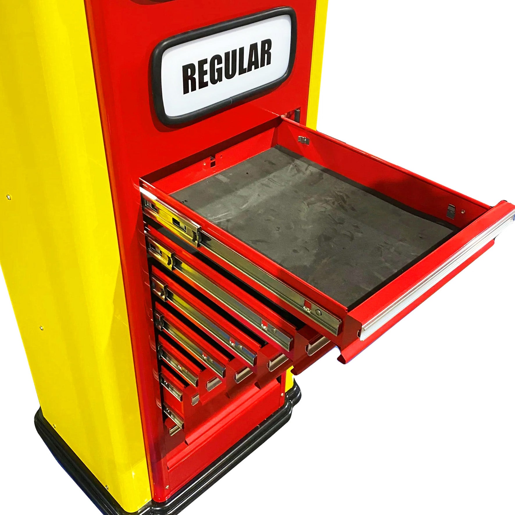 Replica Gas Pump with tool drawers