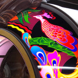 Rock-Ola Authentic Peacock Bubbler Vinyl 45 with Bluetooth