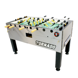 Tornado Tournament T-3000 Foosball Table in Silver