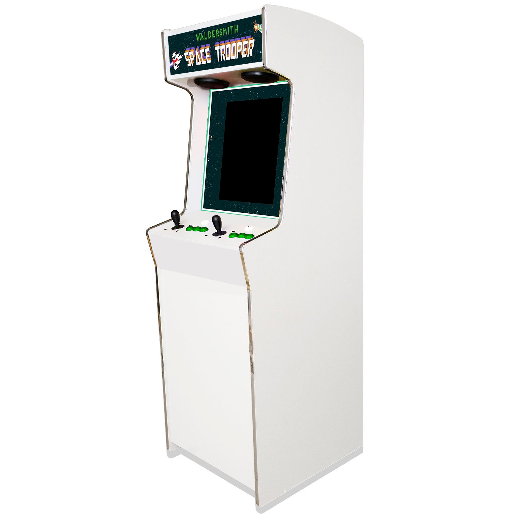 Space Trooper Arcade Machine by Waldersmith