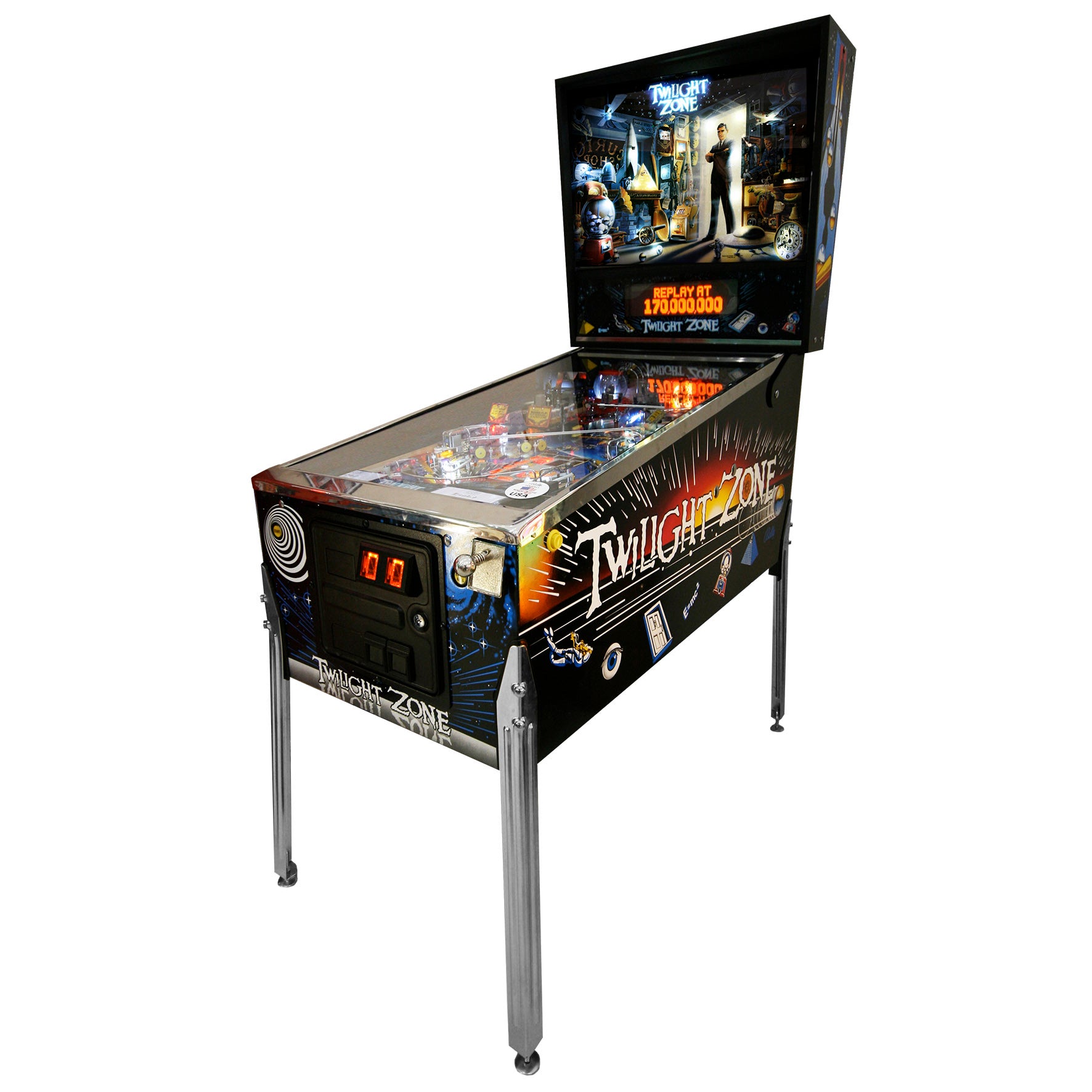 1993 Twilight Zone Pinball Machine by Bally