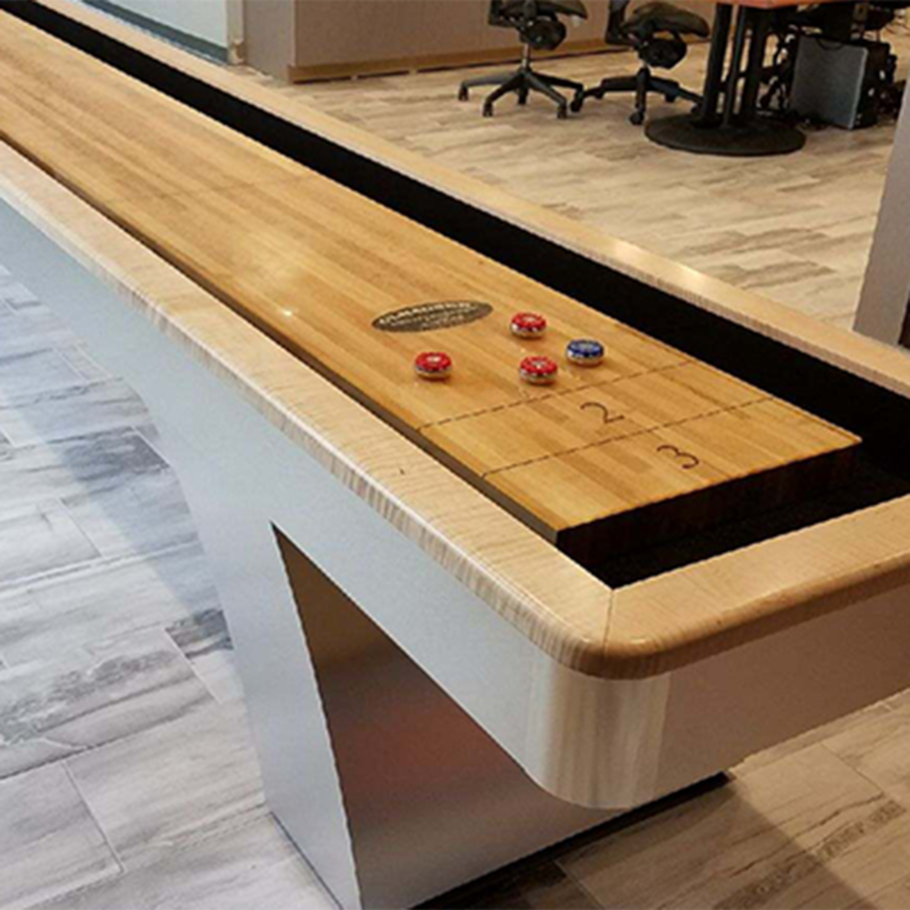 Waterfall hand-crafted Shuffleboard by Olhausen