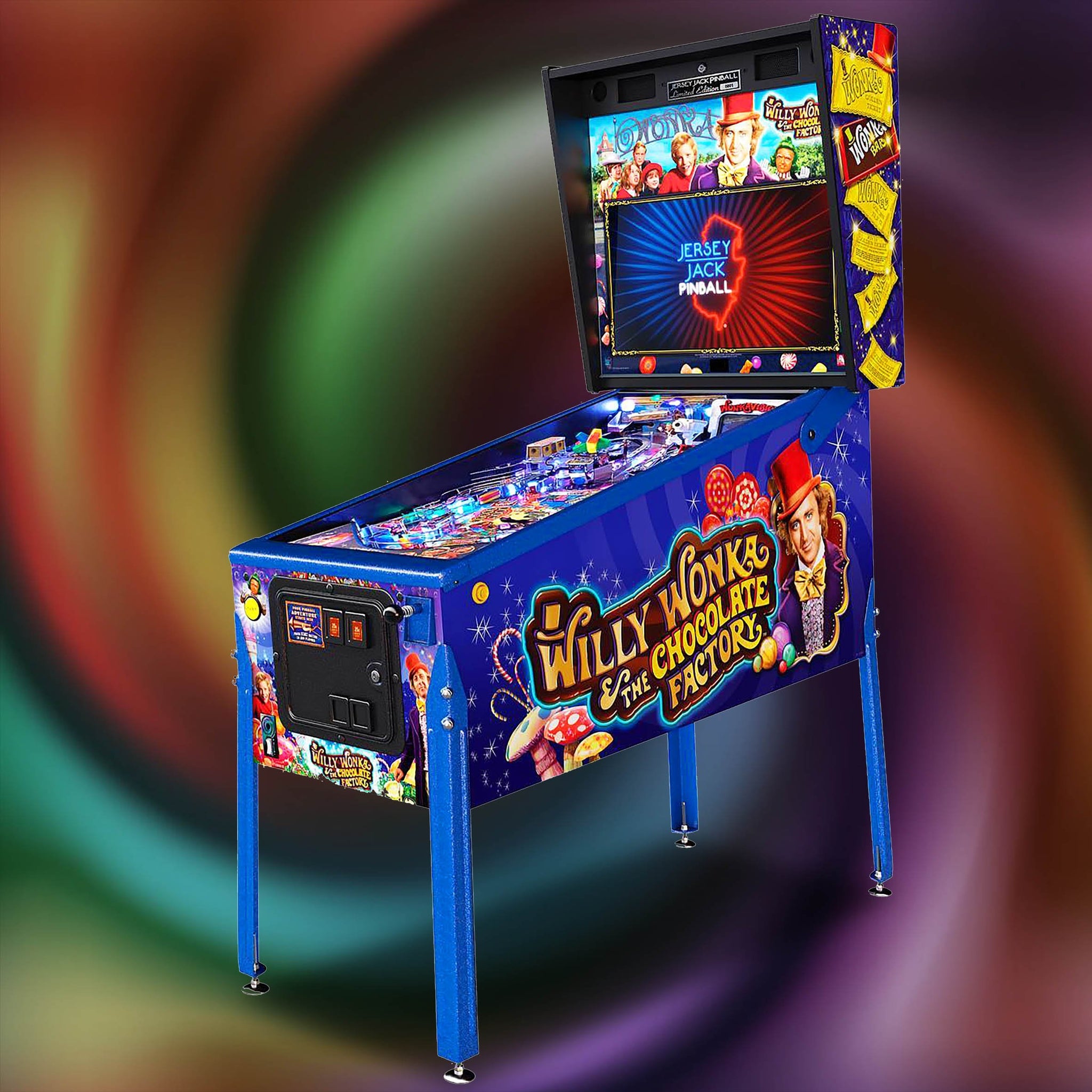 2019 Willy Wonka Limited Edition Pinball Machine by Jersey Jack