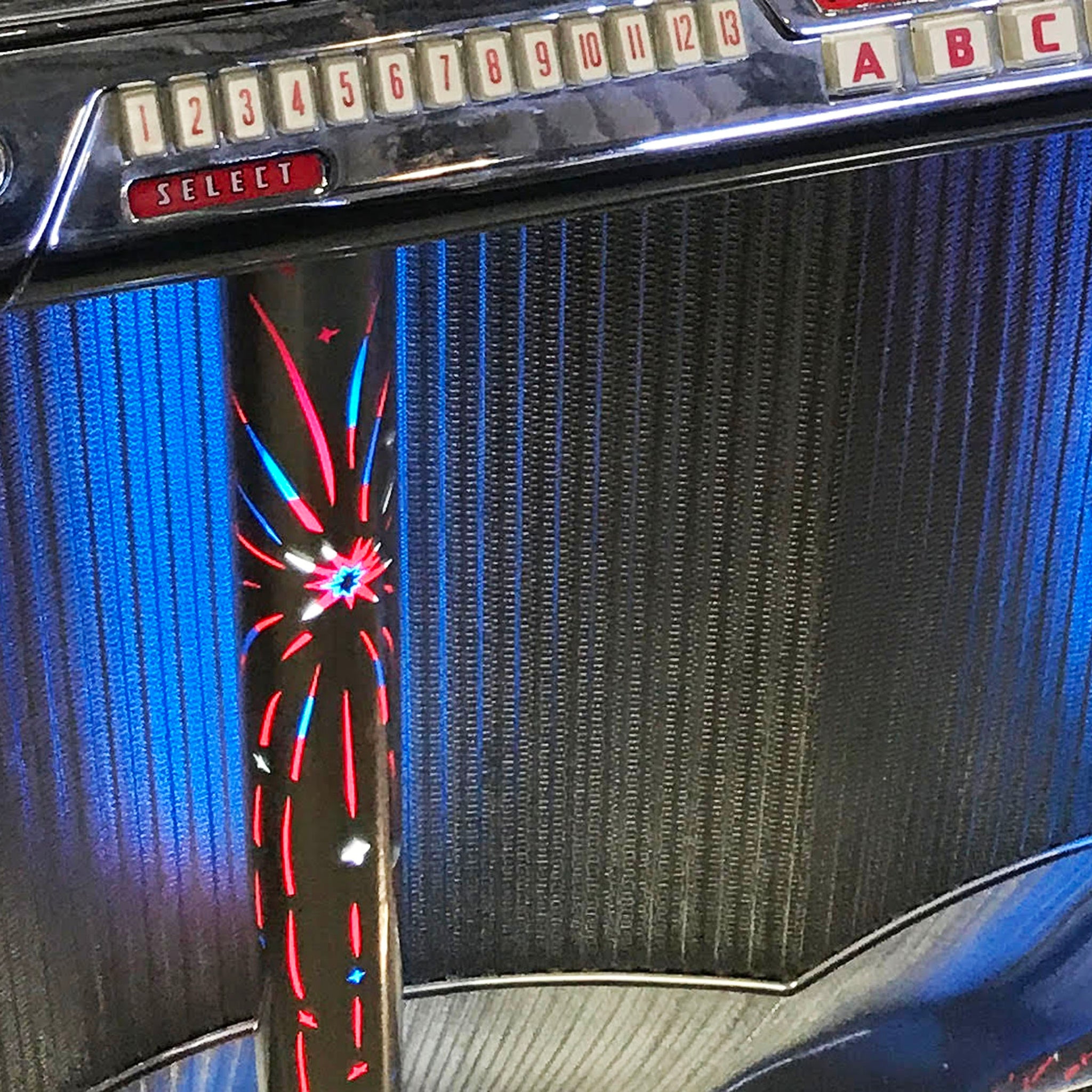 1955 Wurlitzer 1800 Vinyl Jukebox