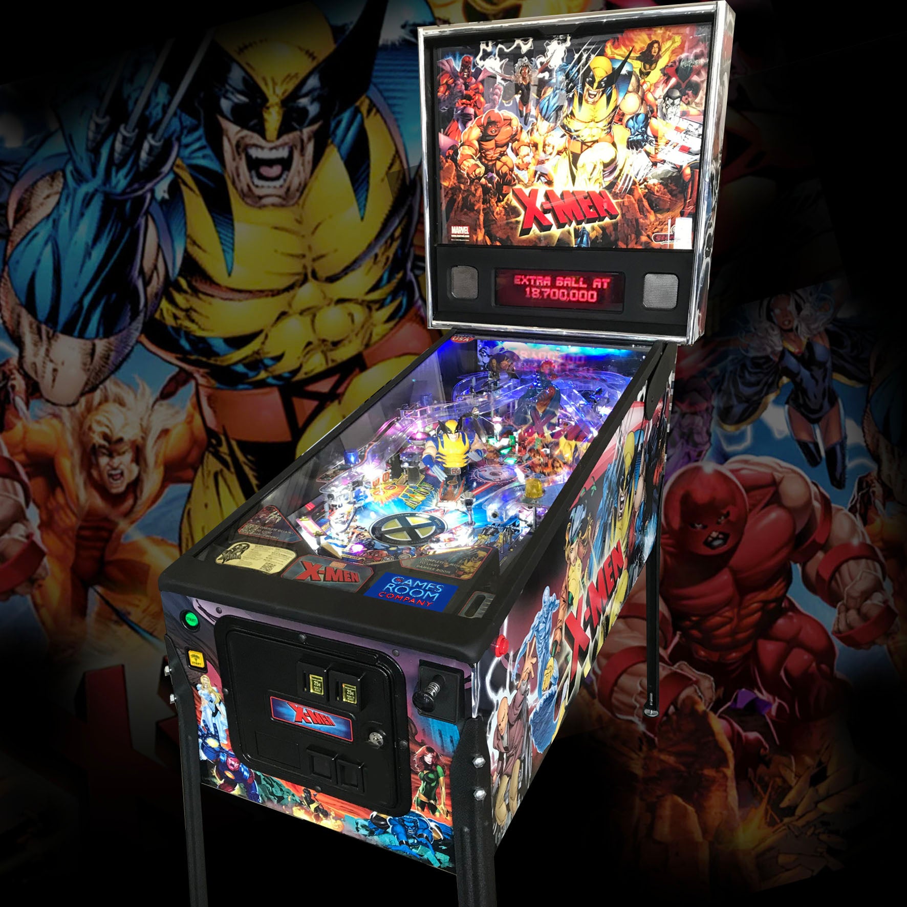 2012 X-Men Pro Pinball Machine by Stern