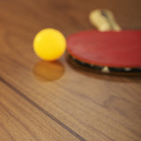 You and Me Tournament Size Table Tennis in Walnut & White