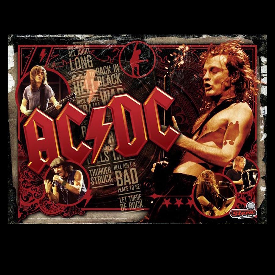 2017 AC/DC Premium Edition Pinball Machine by Stern