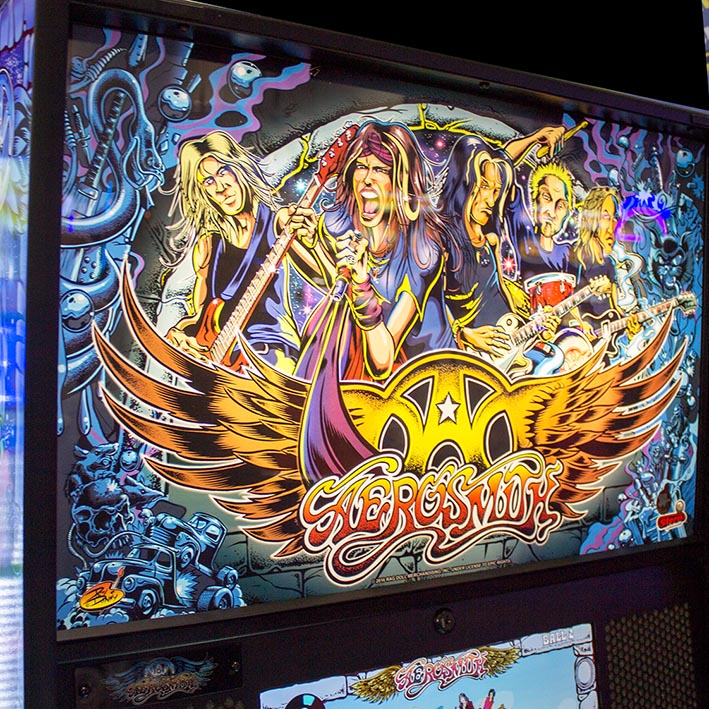 2017 Aerosmith Pro Pinball Machine by Stern