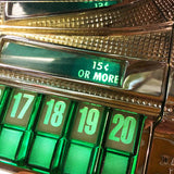 Original 1958 AMI I 200 Vinyl Jukebox with Spearmint Trim