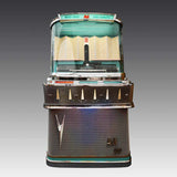 Original 1958 AMI I 200 Vinyl Jukebox with Spearmint Trim