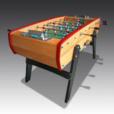 Sulpie 'Evolution' Foosball Table with red trim