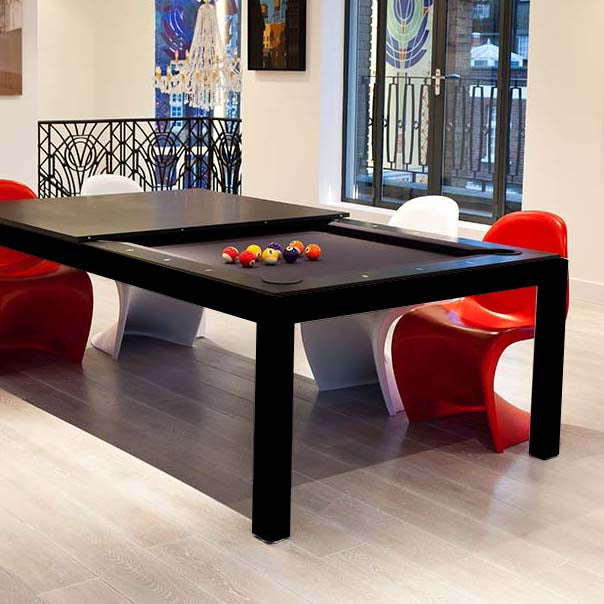 Aramith Fusion Pool Dining Table in Black