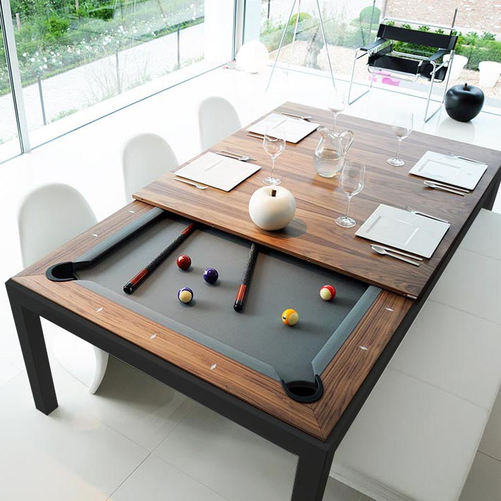 Aramith Fusion Pool Dining Table in Black