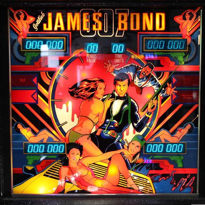 1980 James Bond Pinball Machine by Gottlieb